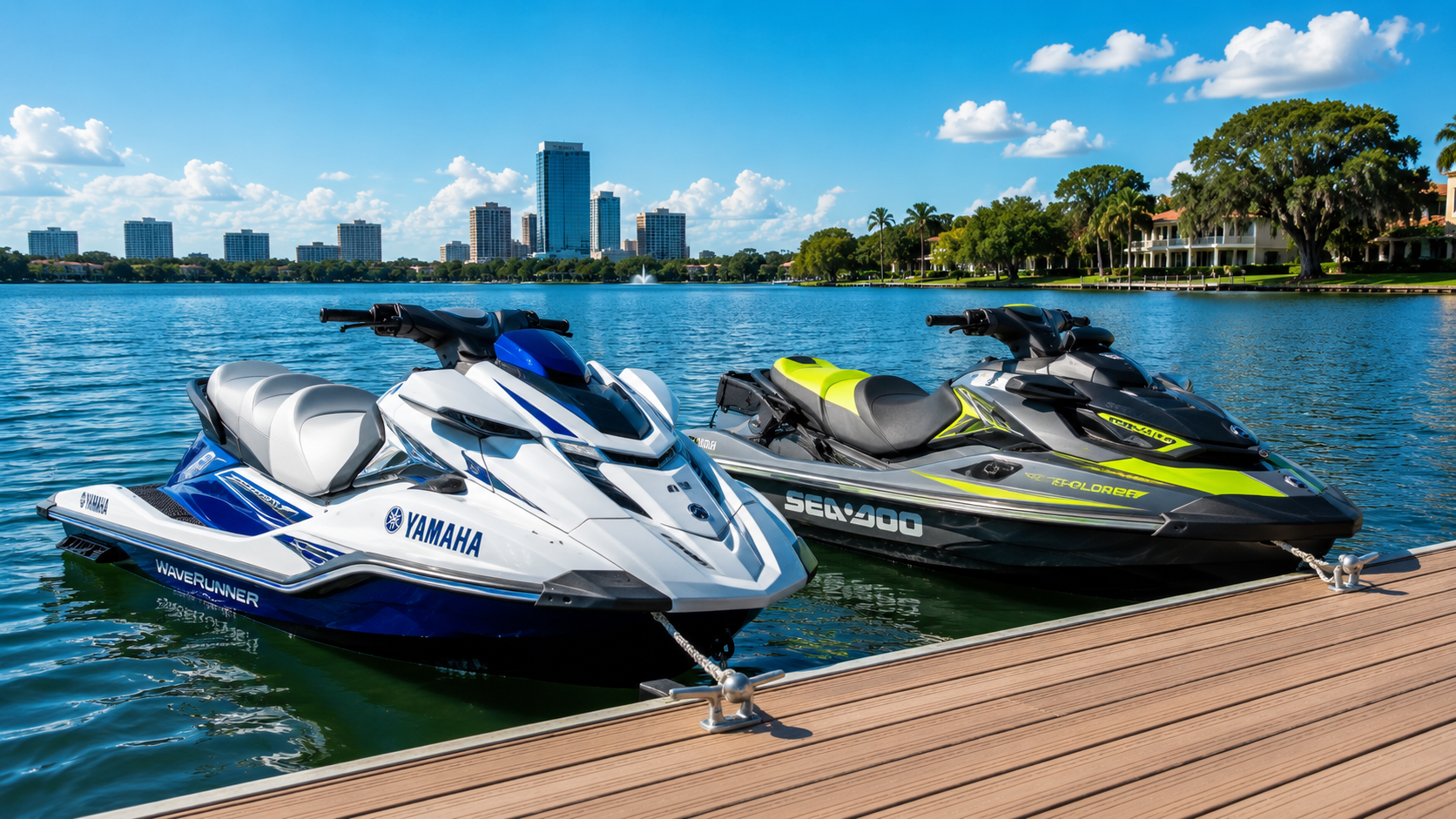 Yamaha WaveRunner vs. Sea-Doo in Orlando